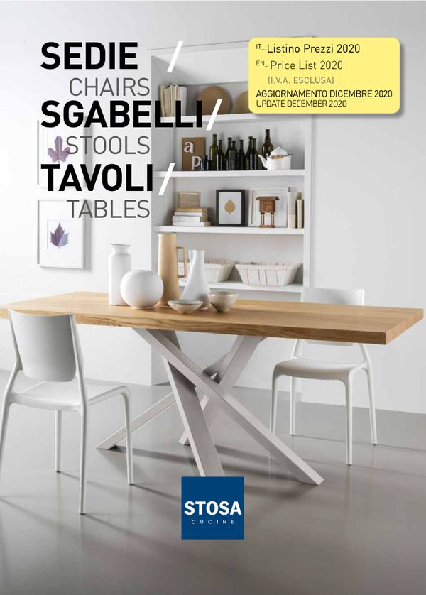 Copertina Tavoli e sedie